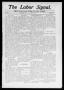 Newspaper: The Labor Signal. (Oklahoma City, Okla. Terr.), Vol. 3, No. 27, Ed. 1…