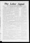 Newspaper: The Labor Signal. (Oklahoma City, Okla. Terr.), Vol. 3, No. 33, Ed. 1…
