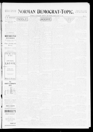 Norman Democrat--Topic. (Norman, Okla.), Vol. 16, No. 36, Ed. 2 Friday, March 29, 1907