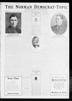 The Norman Democrat-Topic (Norman, Okla.), Vol. 23, No. 91, Ed. 1 Friday, August 9, 1912