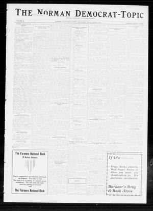 Primary view of object titled 'The Norman Democrat-Topic (Norman, Okla.), Vol. 24, No. 23, Ed. 1 Friday, June 6, 1913'.