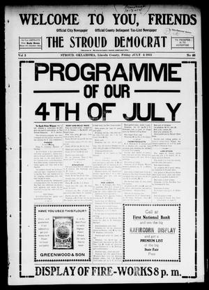 The Stroud Democrat (Stroud, Okla.), Vol. 2, No. 40, Ed. 2 Friday, July 4, 1913