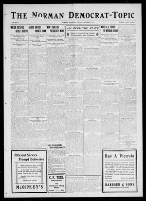 Primary view of object titled 'The Norman Democrat-Topic  (Norman, Okla.), Vol. 26, No. 37, Ed. 1 Friday, September 3, 1915'.