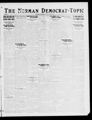 Primary view of object titled 'The Norman Democrat-Topic (Norman, Okla.), Vol. 27, No. 26, Ed. 1 Friday, June 16, 1916'.