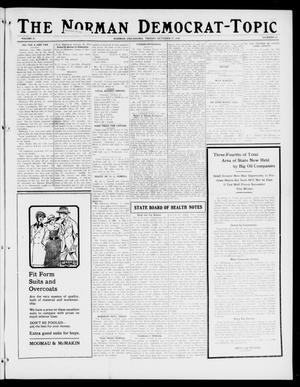 The Norman Democrat-Topic (Norman, Okla.), Vol. 27, No. 44, Ed. 1 Friday, October 27, 1916