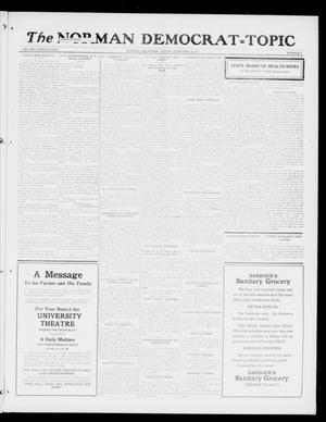 The Norman Democrat--Topic (Norman, Okla.), Vol. 28, No. 9, Ed. 1 Friday, February 16, 1917
