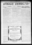 Thumbnail image of item number 1 in: 'The Stroud Democrat (Stroud, Okla.), Vol. 8, No. 23, Ed. 1 Friday, March 1, 1918'.