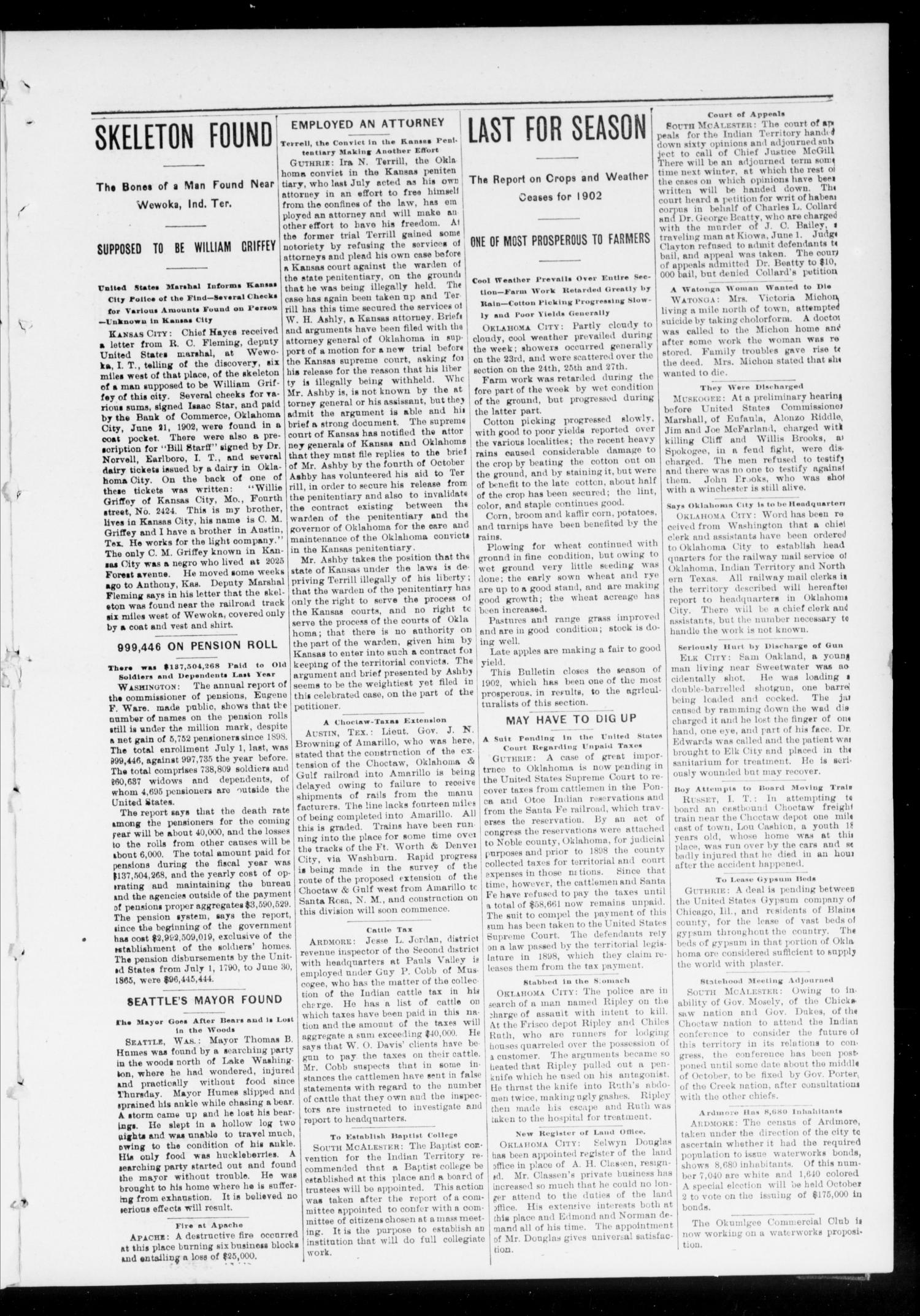 The Labor Signal. (Oklahoma City, Okla. Terr.), Vol. 2, No. 51, Ed. 1 Friday, October 3, 1902
                                                
                                                    [Sequence #]: 3 of 16
                                                