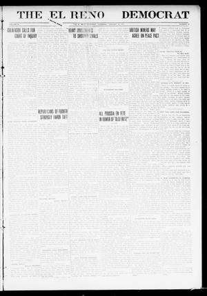 The El Reno Democrat (El Reno, Okla.), Vol. 23, No. 39, Ed. 1 Thursday, January 25, 1912