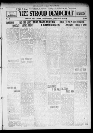 The Stroud Democrat (Stroud, Okla.), Vol. 2, No. 38, Ed. 1 Friday, June 19, 1914