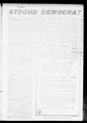 The Stroud Democrat (Stroud, Okla.), Vol. 7, No. 32, Ed. 1 Friday, April 27, 1917