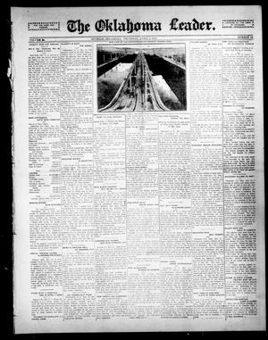 Primary view of object titled 'The Oklahoma Leader. (Guthrie, Okla.), Vol. 24, No. 13, Ed. 1 Thursday, April 2, 1914'.