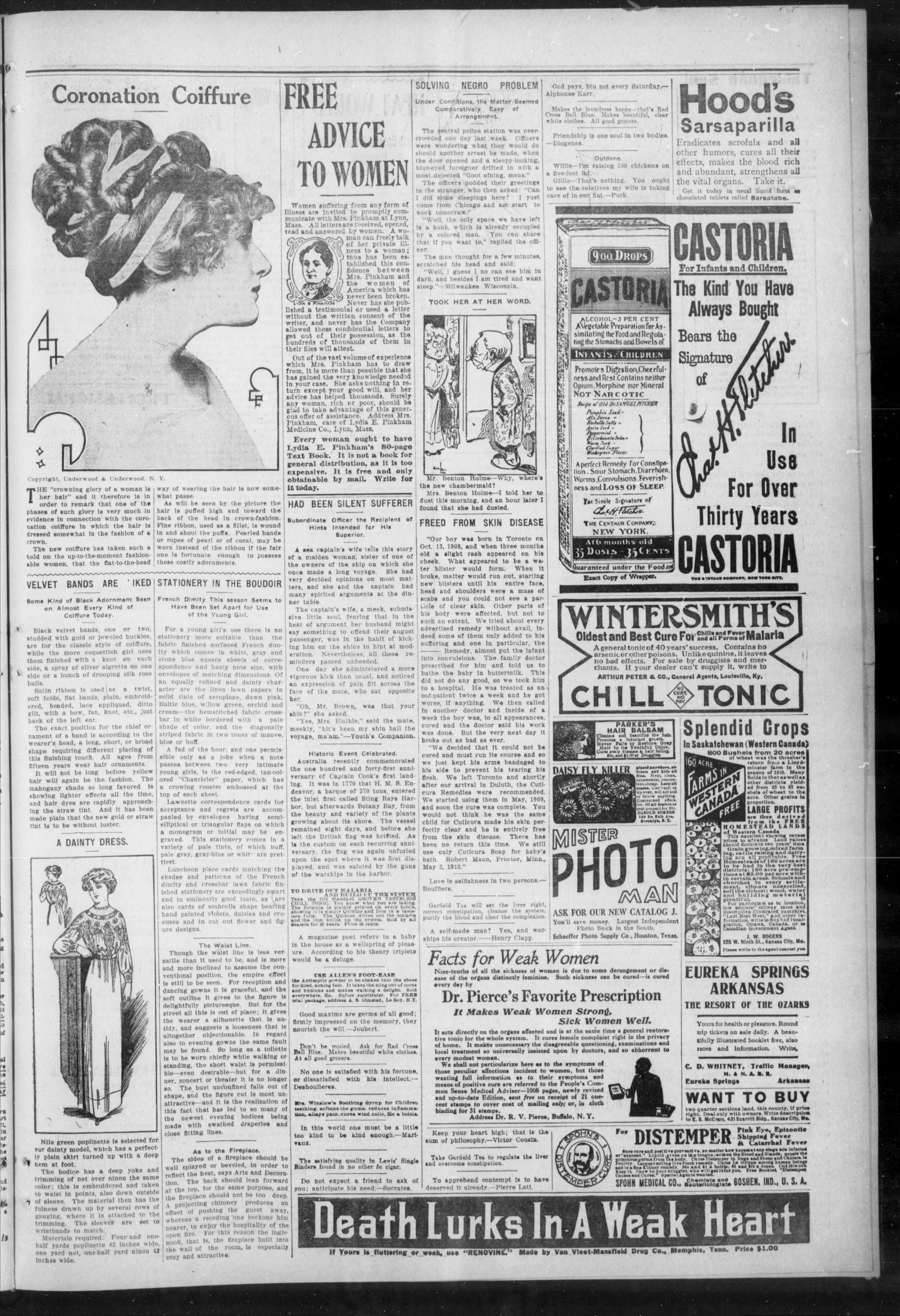 The Tahlequah Sun (Tahlequah, Okla.), Vol. 3, No. 21, Ed. 1 Friday, June 30, 1911
                                                
                                                    [Sequence #]: 3 of 8
                                                
