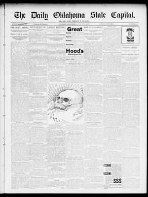 The Daily Oklahoma State Capital. (Guthrie, Okla.), Vol. 9, No. 93, Ed. 1 Friday, August 6, 1897