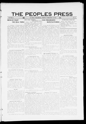 The Peoples Press (El Reno, Okla.), Vol. 1, No. 5, Ed. 1 Friday, February 10, 1911