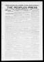 Thumbnail image of item number 1 in: 'The Peoples Press (El Reno, Okla.), Vol. 1, No. 21, Ed. 1 Wednesday, March 1, 1911'.
