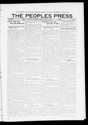 The Peoples Press (El Reno, Okla.), Vol. 1, No. 29, Ed. 1 Friday, March 10, 1911