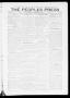 Newspaper: The Peoples Press (El Reno, Okla.), Vol. 1, No. 66, Ed. 1 Saturday, A…