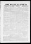 Newspaper: The Peoples Press (El Reno, Okla.), Vol. 1, No. 77, Ed. 1 Friday, May…