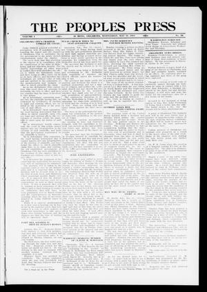 The Peoples Press (El Reno, Okla.), Vol. 1, No. 98, Ed. 1 Wednesday, May 31, 1911