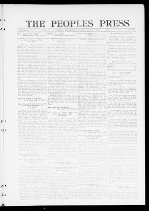 The Peoples Press (El Reno, Okla.), Vol. 1, No. 152, Ed. 1 Thursday, August 3, 1911