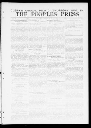 The Peoples Press (El Reno, Okla.), Vol. 1, No. 154, Ed. 1 Saturday, August 5, 1911