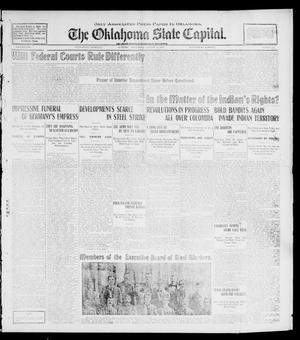 The Oklahoma State Capital. (Guthrie, Okla.), Vol. 13, No. 100, Ed. 1 Wednesday, August 14, 1901