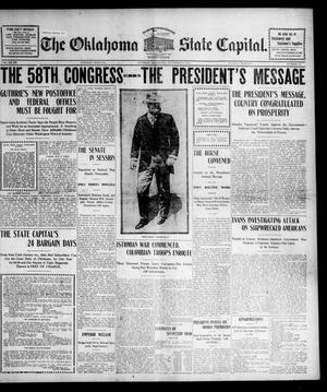The Oklahoma State Capital. (Guthrie, Okla.), Vol. 15, No. 193, Ed. 1 Tuesday, December 8, 1903