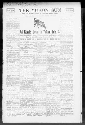 Primary view of object titled 'The Yukon Sun (Yukon, Okla.), Vol. 15, No. 26, Ed. 1 Friday, June 28, 1907'.