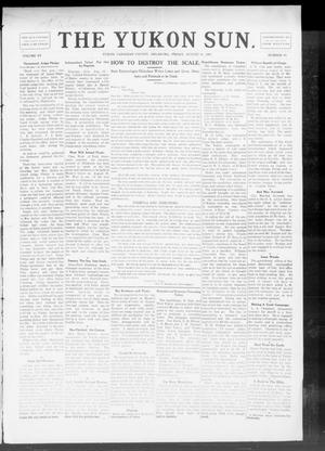 The Yukon Sun. (Yukon, Okla.), Vol. 15, No. 33, Ed. 1 Friday, August 16, 1907
