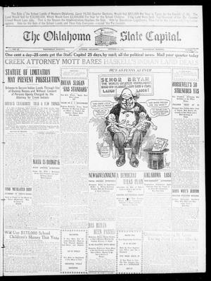 The Oklahoma State Capital. (Guthrie, Okla.), Vol. 20, No. 181, Ed. 1 Wednesday, October 28, 1908