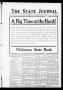 Newspaper: The State Journal (Mulhall, Okla.), Vol. 9, No. 4, Ed. 1 Friday, Dece…