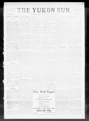 Primary view of object titled 'The Yukon Sun. (Yukon, Okla.), Vol. 19, No. 11, Ed. 1 Friday, February 24, 1911'.