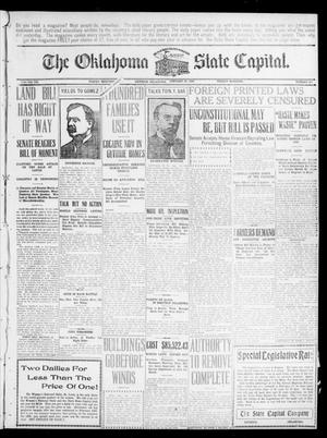 The Oklahoma State Capital. (Guthrie, Okla.), Vol. 20, No. 261, Ed. 1 Friday, January 29, 1909