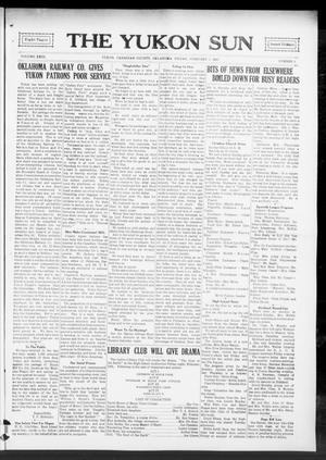 Primary view of object titled 'The Yukon Sun (Yukon, Okla.), Vol. 23, No. 9, Ed. 1 Friday, February 5, 1915'.