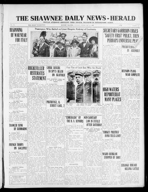 The Shawnee Daily News-Herald (Shawnee, Okla.), Vol. 20, No. 215, Ed. 1 Thursday, May 20, 1915