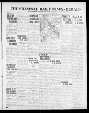 The Shawnee Daily News-Herald (Shawnee, Okla.), Vol. 21, No. 53, Ed. 1 Tuesday, July 20, 1915