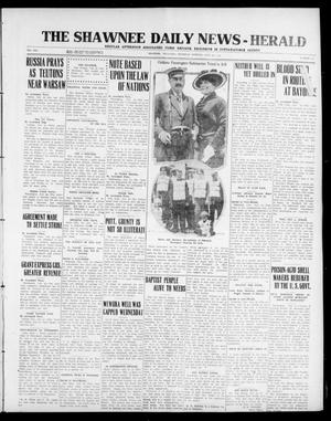 The Shawnee Daily News-Herald (Shawnee, Okla.), Vol. 21, No. 55, Ed. 1 Thursday, July 22, 1915