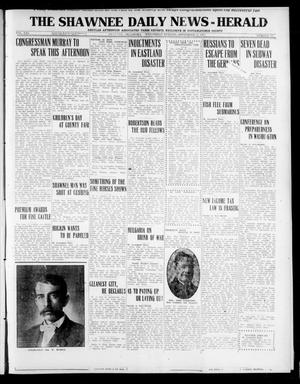 The Shawnee Daily News-Herald (Shawnee, Okla.), Vol. 21, No. 107, Ed. 1 Wednesday, September 22, 1915