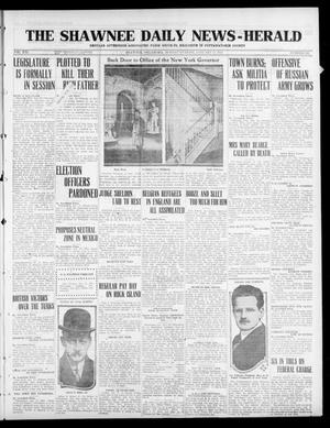 The Shawnee Daily News-Herald (Shawnee, Okla.), Vol. 21, No. 182, Ed. 1 Monday, January 17, 1916