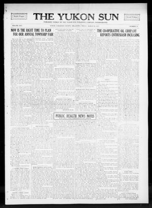 The Yukon Sun (Yukon, Okla.), Vol. 25, No. 17, Ed. 1 Friday, March 30, 1917