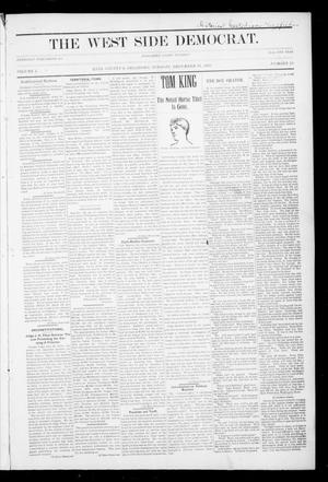 Primary view of object titled 'The West Side Democrat. (Enid, Okla.), Vol. 1, No. 13, Ed. 1 Tuesday, December 19, 1893'.