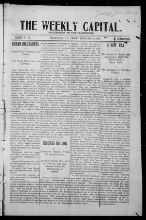 The Weekly Capital. (Tahlequah, Indian Terr.), Vol. 9, No. 1, Ed. 1 Friday, February 14, 1896