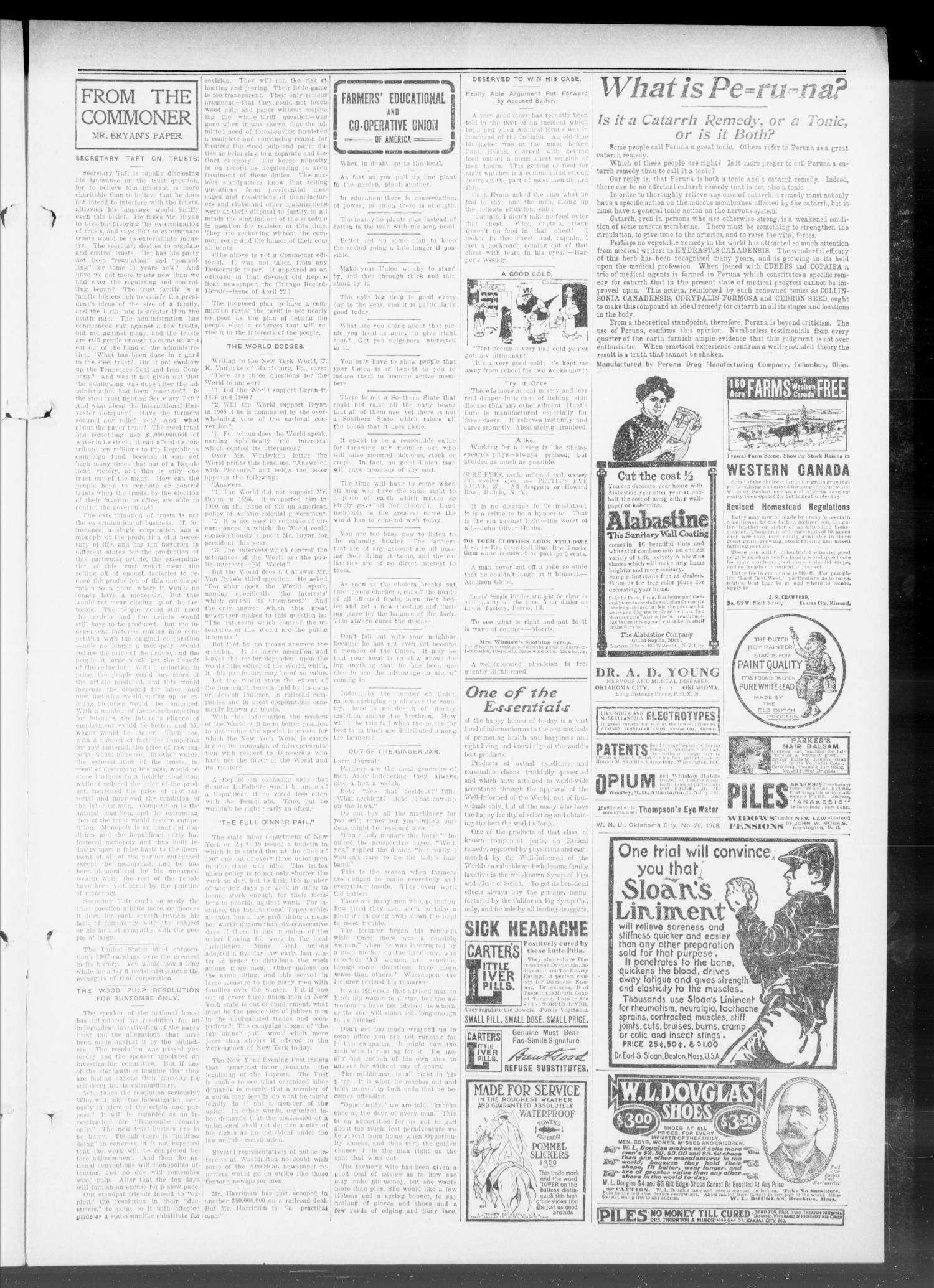 The Yukon Sun. (Yukon, Okla.), Vol. 16, No. 20, Ed. 1 Friday, May 15, 1908
                                                
                                                    [Sequence #]: 3 of 8
                                                