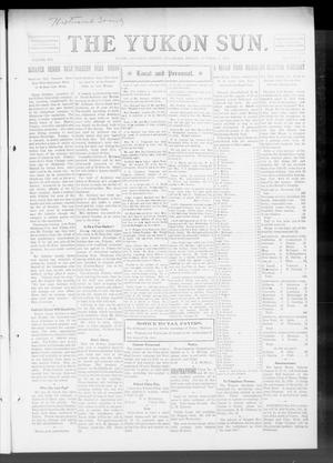 Primary view of object titled 'The Yukon Sun. (Yukon, Okla.), Vol. 16, No. 42, Ed. 1 Friday, October 23, 1908'.