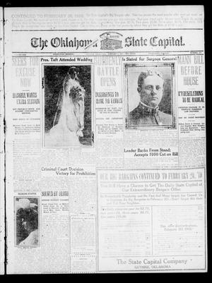 The Oklahoma State Capital. (Guthrie, Okla.), Vol. 21, No. 215, Ed. 1 Wednesday, January 5, 1910