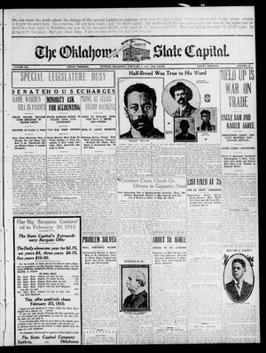 The Oklahoma State Capital. (Guthrie, Okla.), Vol. 21, No. 242, Ed. 1 Friday, February 4, 1910