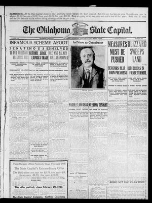 The Oklahoma State Capital. (Guthrie, Okla.), Vol. 21, No. 253, Ed. 1 Thursday, February 17, 1910