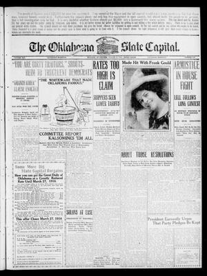 The Oklahoma State Capital. (Guthrie, Okla.), Vol. 21, No. 279, Ed. 1 Saturday, March 19, 1910