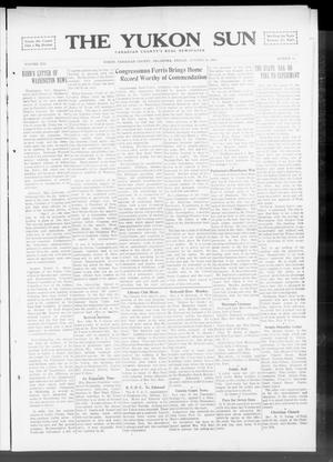 Primary view of object titled 'The Yukon Sun (Yukon, Okla.), Vol. 21, No. 44, Ed. 1 Friday, October 10, 1913'.